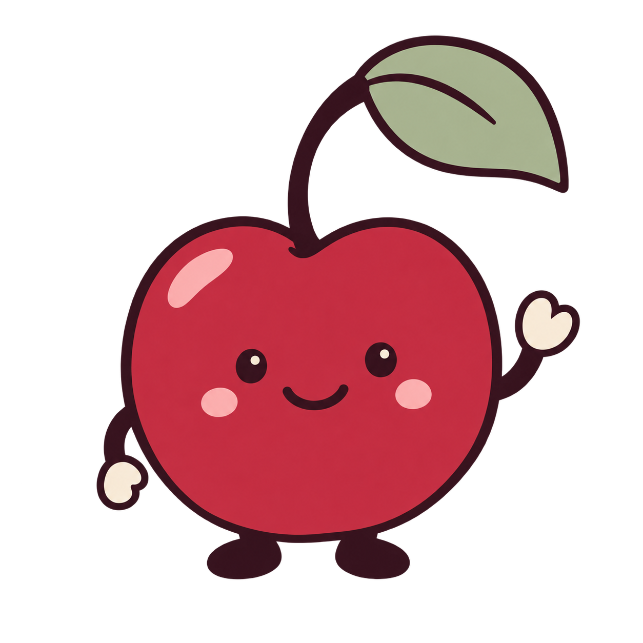 Cherryy waving hello
